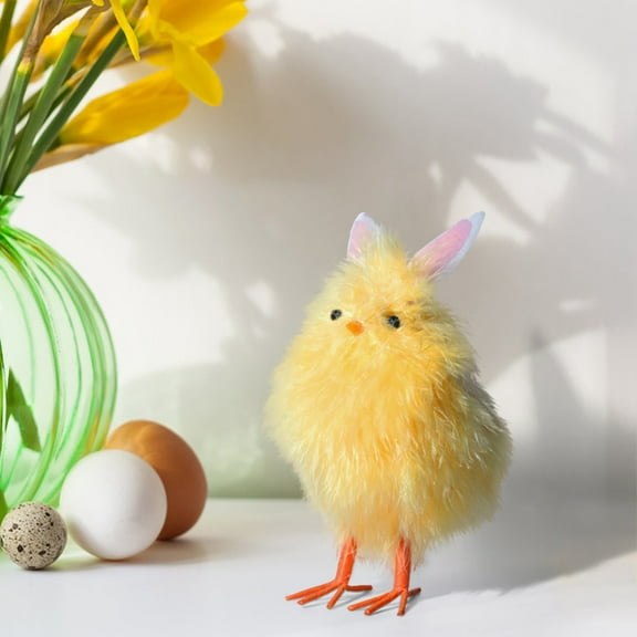 HZRSLY Simulation Hen and Rooster Model Ornaments, Realistic Chicken Decorations, Versatile Festival Props, Durable Exhibition Accessories