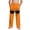 Orange, variant on Funny Face Joggers with Pockets - Soft Stretchy Boys Pants Purple Graphic Lounge Pants for Kids (Size 4-14),Size 12 T