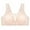 Beige, variant on SHTXOZHI Women's Comfort Full Coverage Bras Hollow Out Breathable Bras Push Up Everyday Bras