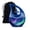 Blue Aurora Borealis Urns-1, variant on MUKTIVE Aurora Borealis Memorial Urn for Human Ashes Adult Male & Female - Large Funeral Urns for Adult Men & Women - Decorative Cross Drop Blue Urns for Burial (10 Inch)