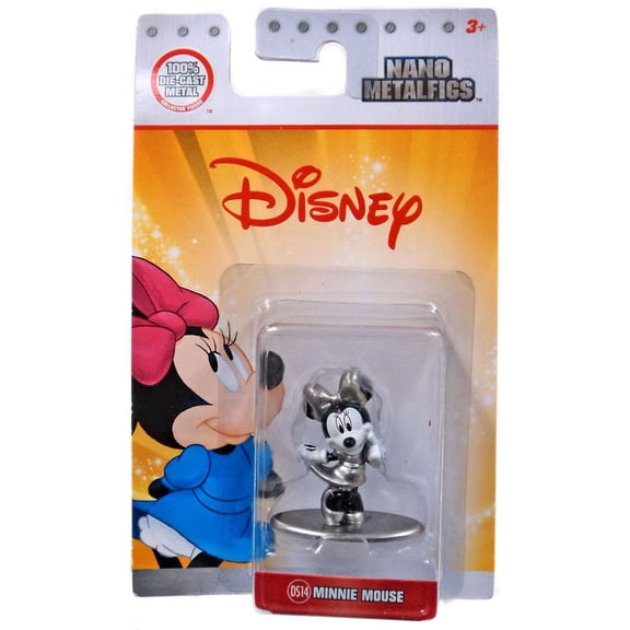 Disney Nano Metalfigs Minnie Mouse Diecast Figure (Black & White)