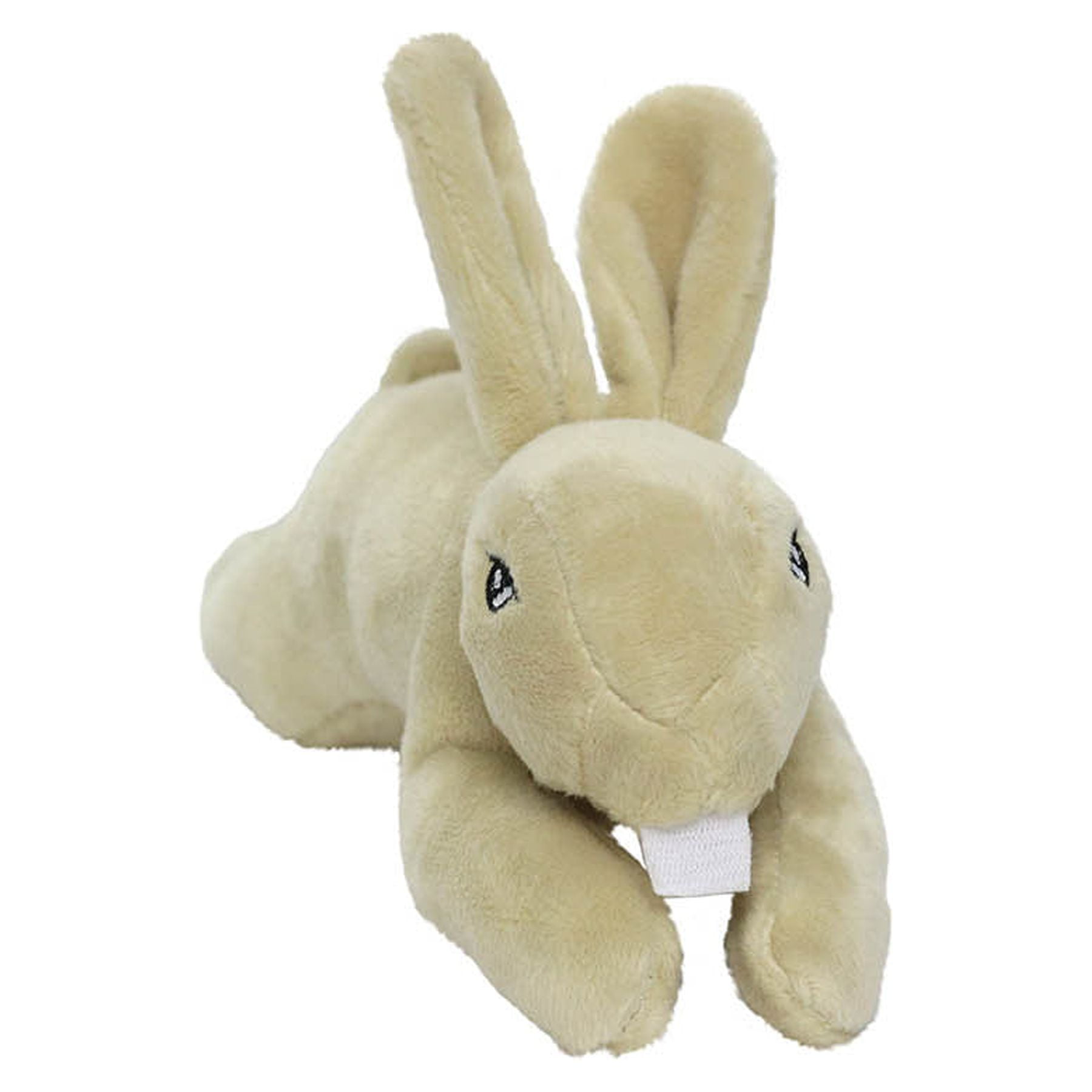 VIP Products Mighty Junior Durable Rabbit Dog Toy, Brown