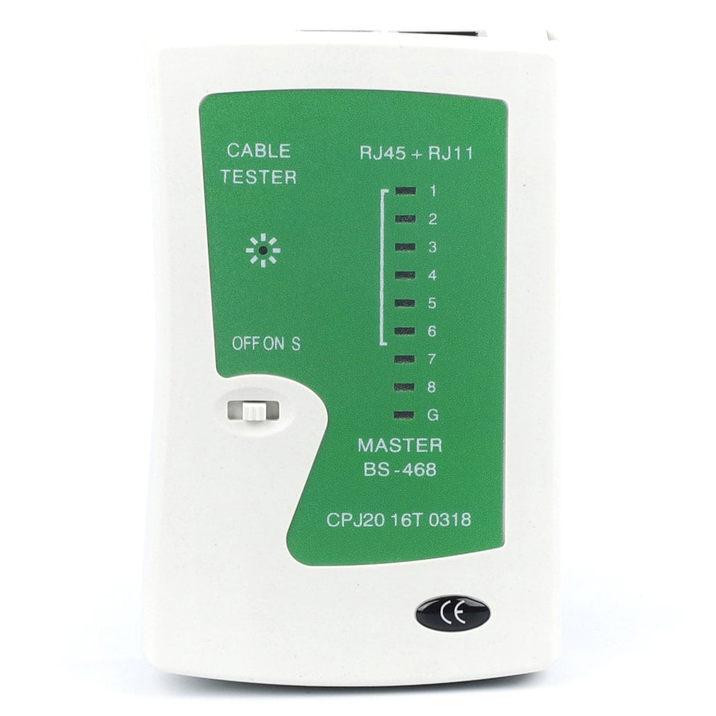 Network Cable Tester RJ45 RJ11 RJ12 CAT5 UTP LAN Cable Tester Detector Remote Test Tools Networking Network Cable Tester RJ45 RJ11 RJ12 CAT5 UTP LAN Cable Tester Detector Remote Test Tools Networking