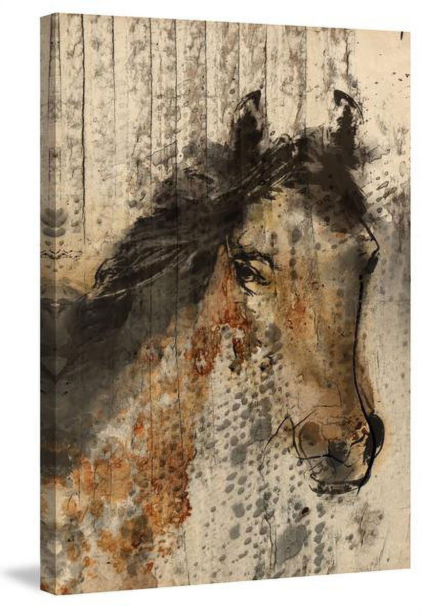 "Copper Skippin" Painting Print on Wrapped Canvas