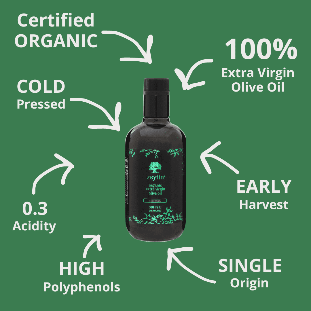 Extra Virgin Olive Oil 500ml - Rich & Fruity (Medium)