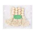 thumbnail image 5 of MRLESS 4PCS Rustic Wood Bead Garlands with Tassels, Farmhouse Style Home Decor, Prayer Beads for Wall Hanging, 5 of 7