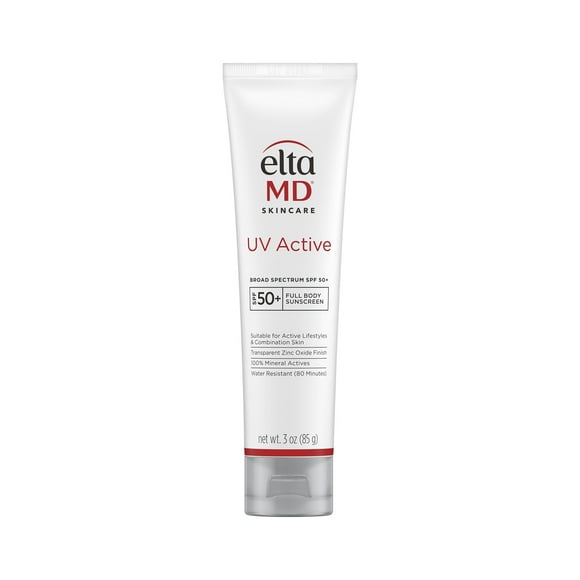 Protector solar EltaMD UV Active Mineral SPF 50+, 90 ml, resistente al agua