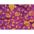 thumbnail image 5 of oneOone Rayon Purple Fabric Batik Sewing Fabric By The Yard Printed Diy Clothing Sewing Supplies 56 Inch Wide - AY, 5 of 6