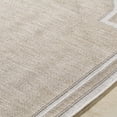 thumbnail image 5 of Livabliss Miami Beach Modern Border Outdoor Area Rug, 9'2" x 12', Beige/White, 5 of 7
