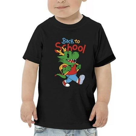 

Back To School Dinosaur T-Shirt Toddler -Smartprints Designs 5 Toddler