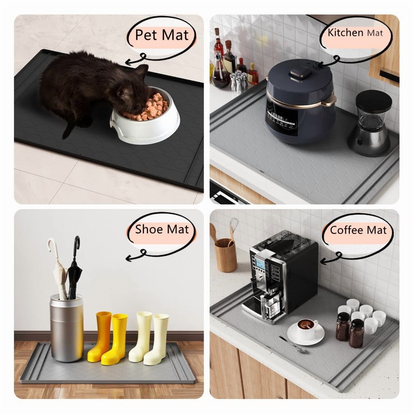 Waterproof Under Sink Mat Cabinet Liner for Kitchen & Livingroom