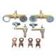 thumbnail image 1 of 4 piezas de soporte de soldadura magnético con abrazadera de cola de cobre de gran succión, herramienta de conexión a tierra para reparación mecánica, 1 of 14
