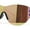 Pink - Pink Mirror, variant on Mens Retro Color Mirror Shield Wrap Futuristic Sport Sunglasses Orange - Fuchsia Mirror