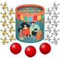 thumbnail image 1 of Jacks Game KlayBear Retro Vintage para niños y adultos con pelota, 1 of 6