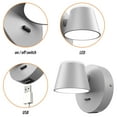 thumbnail image 5 of LIGHTINN Bathroom Vanity Light with Acrylic Shade, Dimmable Built-in LED Light Fixtures for Vanity Bathroom Bathtub (Grey), 5 of 6