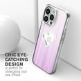 thumbnail image 6 of Vena vLove Holographic Case Designed for Apple iPhone 13 Pro (6.1"-inch), Heart Shape Design (Compatible with MagSafe) Dual Layer Slim Hybrid Clear Bumper Case Cover - Rainbow, 6 of 8