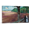 thumbnail image 1 of ARTCANVAS Summer Night 1917 Canvas Art Print by Edvard Munch - Size: 18" x 12" (0.75" Deep), 1 of 9