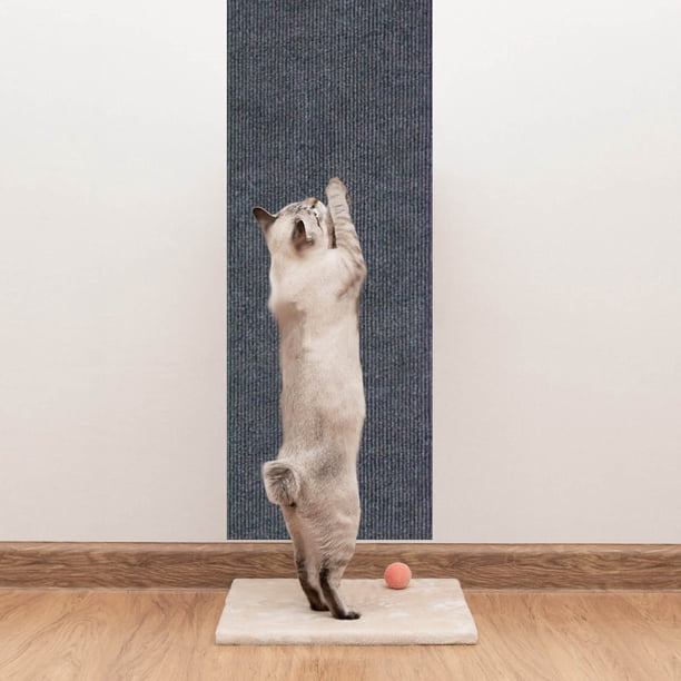 Herramientas y mejoras para el hogar Tablero rascador para gatos, autoadhesivo, cortable, para evitar arañazos de gato, protector de sofá, adhesivo de pared para escalada de gatos, almohadilla rascado