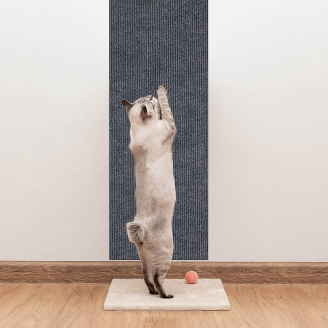 SPOORYYO Pet Cats Scratch Board - Self-Adhesive Protective Sticker for Furniture - Cat Climbing Wall Scratch Pad