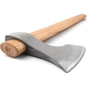 JXE JXO 16.5 Camping Hatchet Axe , Forged Steel Blade with Hickory Handles for Wood Chopping and Outdoor Use,2-Pack