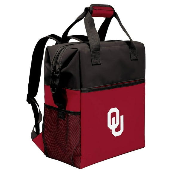 Oklahoma Sooners Colorblock Backpack Cooler