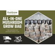 All in One Mushroom Grow Bag - Manure Based, 2 Pack