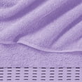 thumbnail image 2 of BELIZZI HOME 100% Premium Cotton 2 Pack Oversized Bath Towel Set 28x55 inches, Large Bath Towels, Ultra Absorbant Compact Quickdry & Lightweight Towel, Ideal for Gym Travel Camp Pool - Purple, 2 of 8