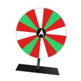 thumbnail image 4 of balikha Tabletop Roulette Wheel Prize Turntable Heavy Duty Base Fortune Wheel Game Wheel for Home Parties Supermarkets Birthday Shops A, 4 of 9
