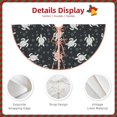 thumbnail image 3 of Disketp Turtle Christmas Tree Skirt, Christmas Tree Decorations, Christmas Decor, Tree Mat Decoration(30-48IN)-48", 3 of 6