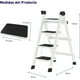 thumbnail image 2 of Escalera Plegable Multifuncional Bluelander, Tipo Tijera 4 Peldaños, Antideslizante, Blanco, 2 of 5