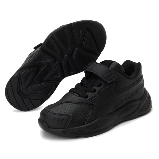 Tenis Puma 90'S Runner SL AC para Niños Pequeños UNISEX 372931-02 negro 13