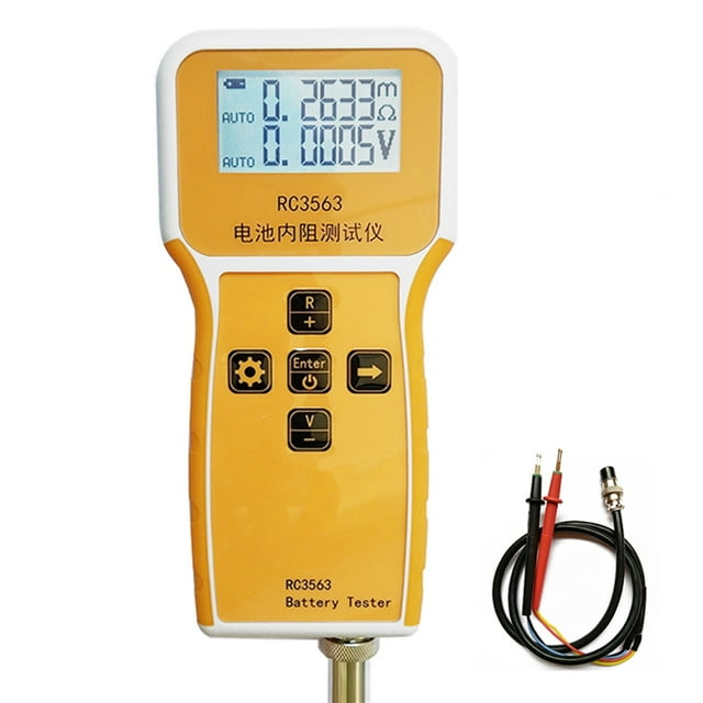 High-end Probe RC3563 High-precision Internal Resistance Detector True Four-wire AC Lithium Lead Acid Lithium Car Battery Tester ,Accurate Testing