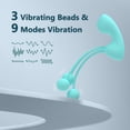 thumbnail image 3 of 2-in-1 G-spot & Clitoris Stimulator with 10 Suction 9 Vibration Modes,3 Vibrating Mode Beads Sucking Vibrator,Women Adult Sex Toys, 3 of 8