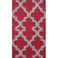 thumbnail image 1 of The Rug Market PA0054 Tapis de Zone Jafar 16 x 27 Po. - Framboise & Blanc, 1 of 1