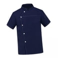 thumbnail image 1 of 3x Chaqueta De Chef Camarero Camarera Ropa Para Servicio De Alimentos Cocina Panadería XL, 1 of 8