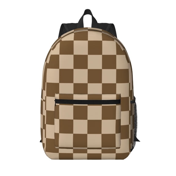 Personalized bags,Background,checkerboard Printing Starry sky,Beach,Computer,Beach Backpacks,Gifts for Moms,Aunt,Daughters,Friends,Classmate,Library,University,Beach,Office,Sports