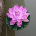 thumbnail image 1 of 18CM Artificial Floating Lotus Shape Water Surface Decorartion for Pool Pond, 1 of 6