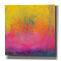 Epic Graffiti 'High Frequency Mandala Fragment' by Elena Ray, Canvas Wall Art, 26"x26"