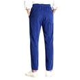 thumbnail image 5 of Linen Cropped Pants Women High Waisted Straight Leg Fall Pants for Seniors Casual Loose Long Trouser with Pockets, 5 of 7