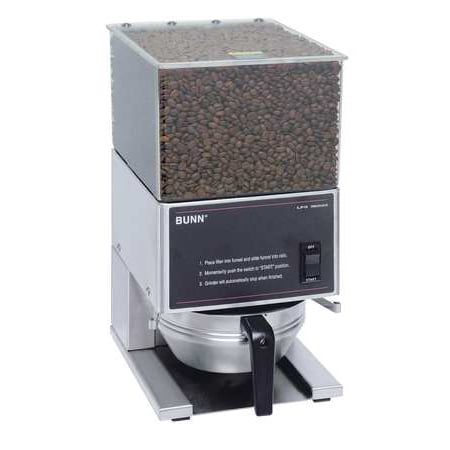 BUNN LPG, Low Profile Portion Control Commercial Coffee Grinder with 1 (Best Commercial Coffee Grinder)