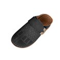 thumbnail image 2 of Walking Shoes Women Perforated Buckle Suede Leather Walking Shoes Slip on Shoes Nursing Travel Work Outdoor Garden Daily Casual Comfort Footwear, 2 of 6