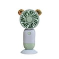 thumbnail image 3 of Midsumdr Travel Fan Mini Fan Portable Summer New Cute Cartoon Portable Desktop Wind Power Usb Charging Mini Fan Personal Fan Cute Hand Held Fan Outdoor Air Conditioner, 3 of 9