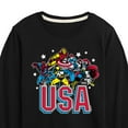 thumbnail image 3 of Marvel - USA - Kids Long Sleeve Graphic T-Shirt, 3 of 5
