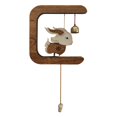 thumbnail image 1 of XWSHYW Decoraciones para El Hogar Cinta de Dopaminina Tipo Puerta Carillones de Viento Sistema de Curación Manual de Cobre para Abrir La Puerta y Recordar La Decoración de La Puerta, 1 of 1