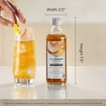 thumbnail image 3 of sodastream Crafted Mixers White Peach Ginger, 11.1oz, 3pk, 3 of 10