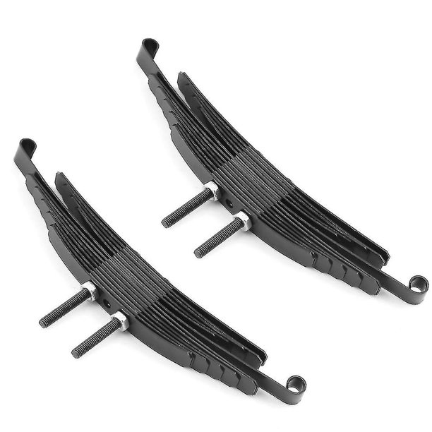 Juego de 2 resortes de hoja de Acero YONGSHENG para remolque de Tractor Tamiya Rc 1/14