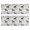 Bulldog Dog, variant on Kitchen Rugs Sets Of 2,Black Dog Paw Footprint Bone Anti Fatigue Kitchen Mat Rugs Non Slip Washable,Decorative Kitchen Floor Mats for Kitchen,Sink,Laundry,17"X47"