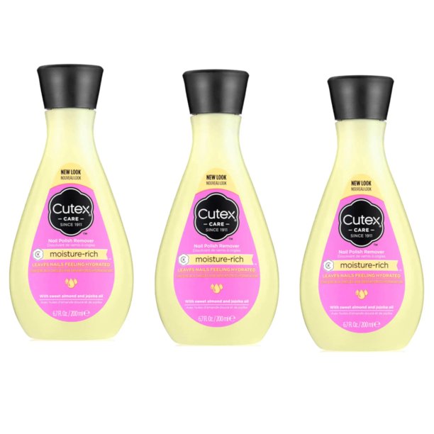 Cutex Care MoistureRich Nail Polish Remover with Sweet Almond & Jojoba