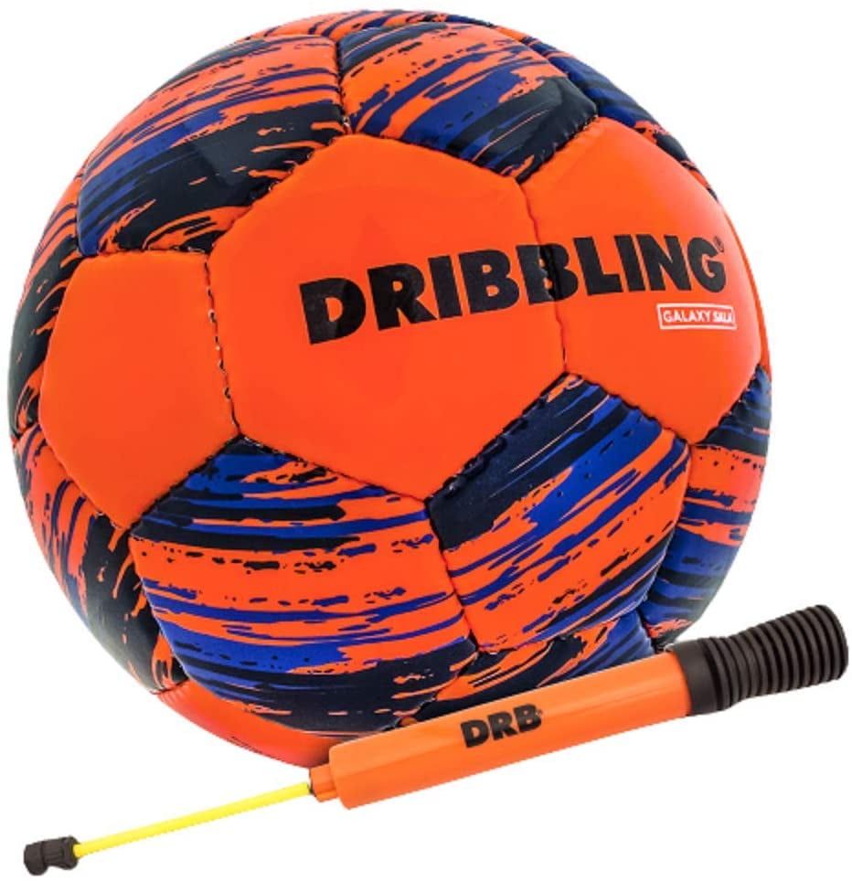 Teen & Adult DRB DRIBBLING Galaxy Sala Futsal Society Match Soccer Ball Pu Butyl Bladder Youth Street Ball for Kids Hand Stitched Durable Smooth PVC Available in Different Sizes & Colors 