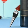 thumbnail image 4 of Dalazy Vin et Boisson en Acier Inoxydable Vin et Boisson Bouteille Bouchon Bouchon Amour Coeur Forme Réutilisable Scellant Économiseur de Champagne, 1pc, 4 of 7